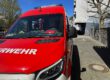 Ein Einsatzfahrzeug der Feuerwehr Altena.