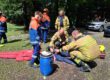 Feuerwehrübung in Wiblingwerde.