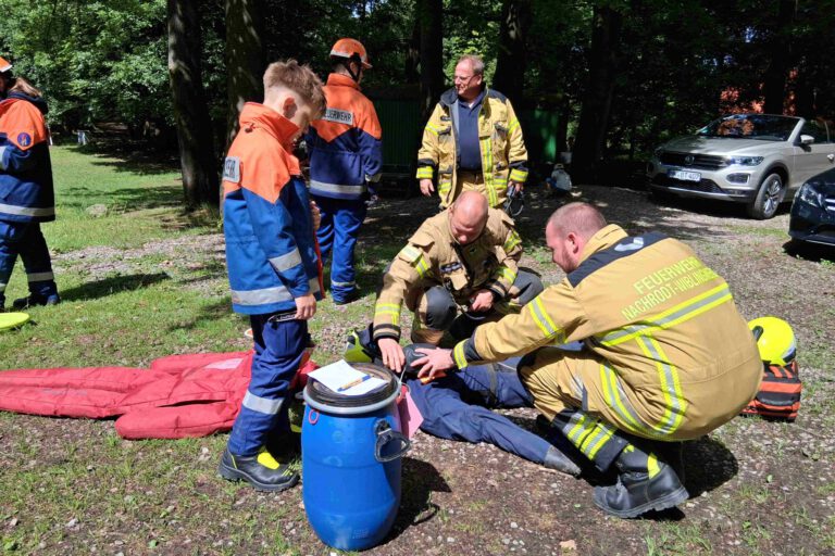 Foto: Ilka Kremer/Archiv Feuerwehrübung in Wiblingwerde.