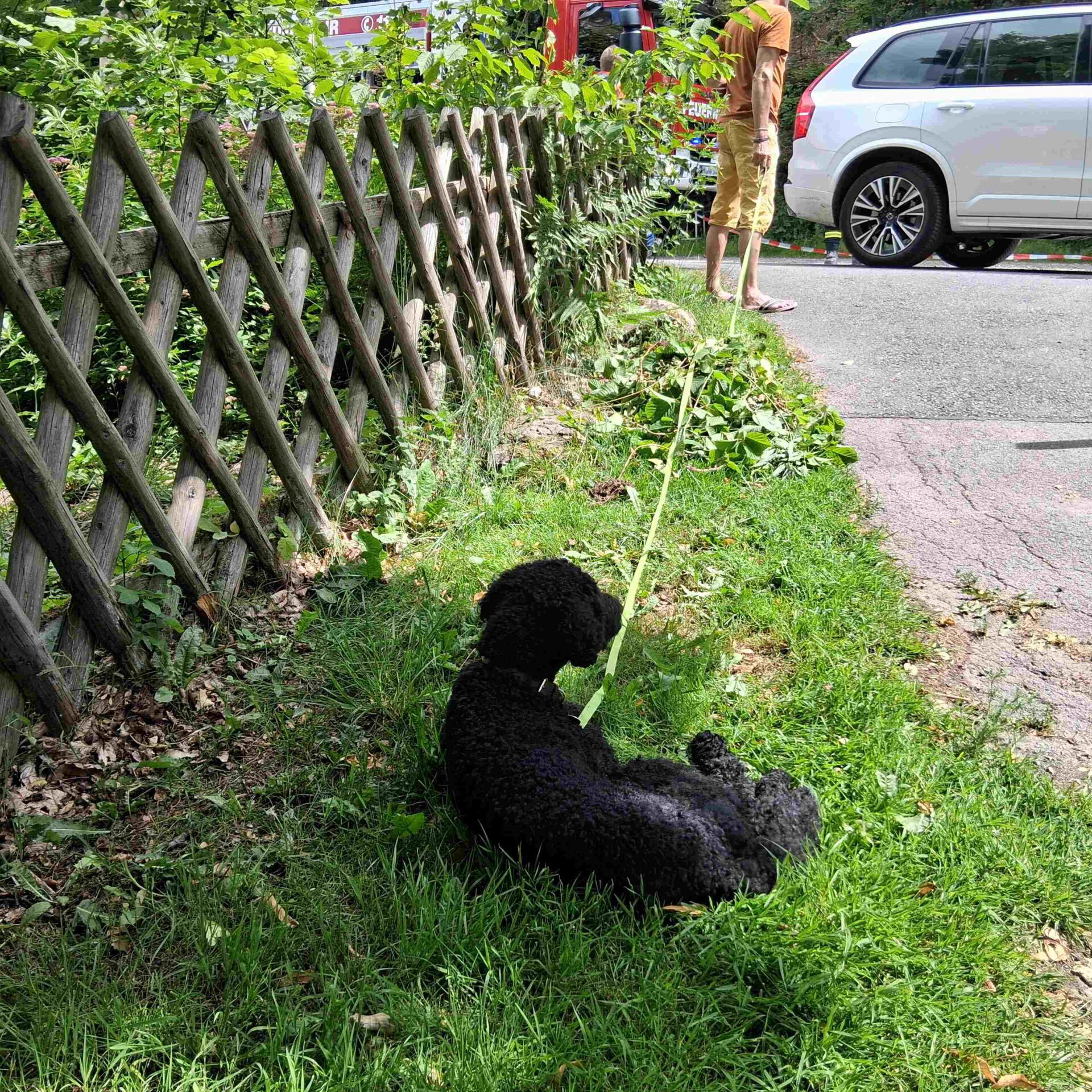 Feuerwehrübung in Wiblingwerde.