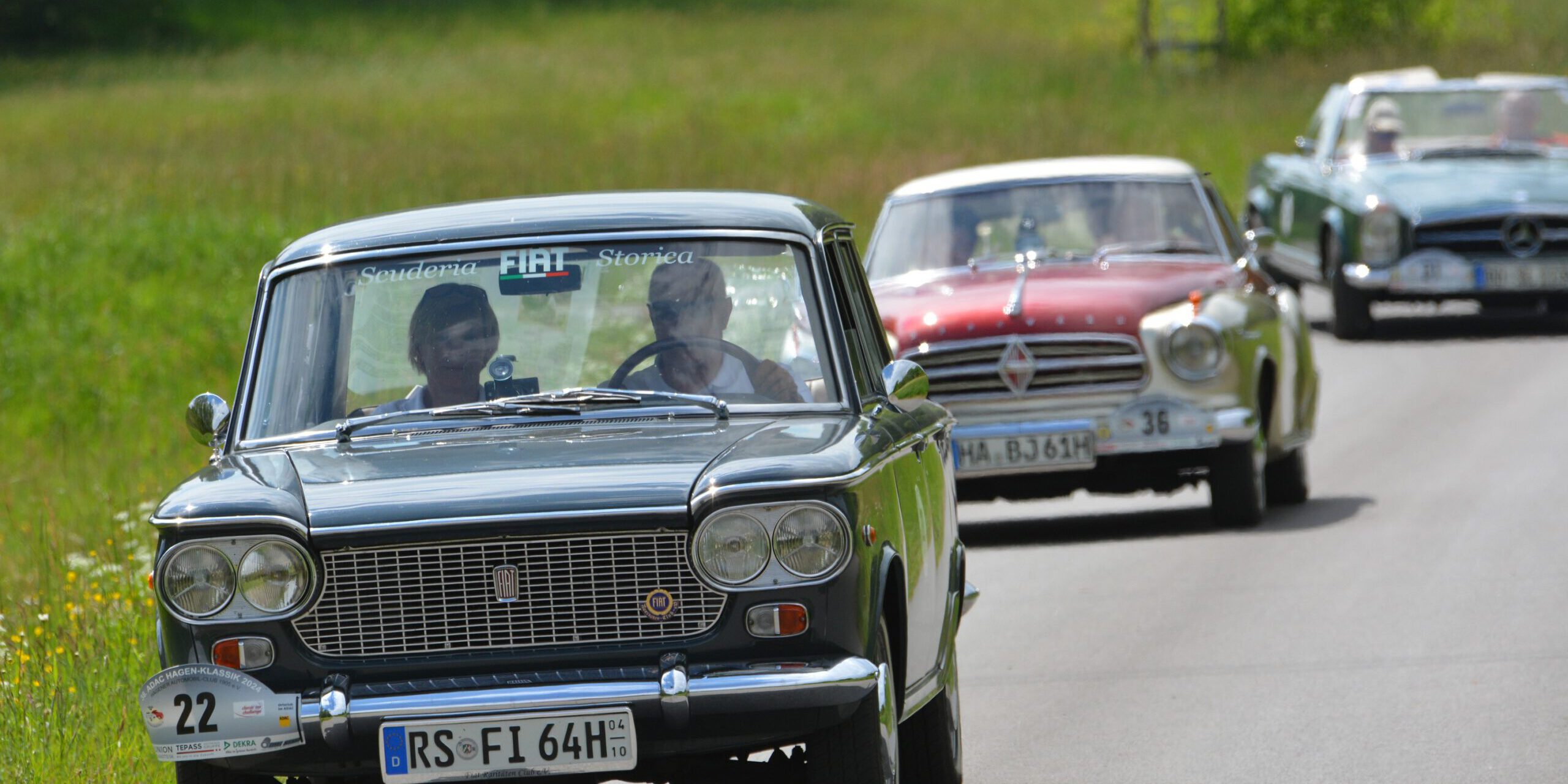 Oldtimer-Rallye: Am kommenden Samstag werden viele Oldtimer durch Altena und Nachrodt-Wiblingwerde fahren.
© Foto: Hagener Automobil-Club Oldtimer-Rallye durch Altna.
