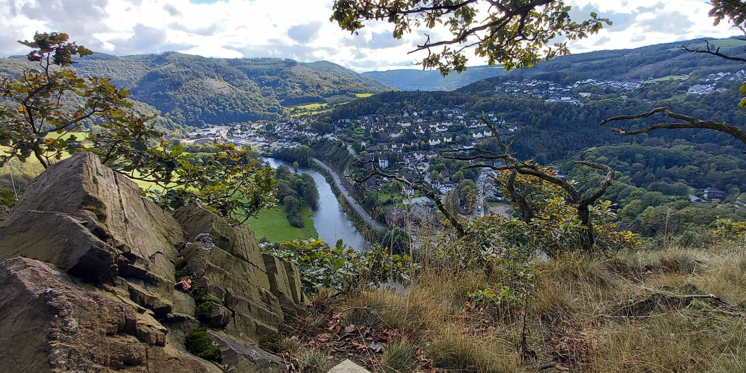 Von Klaras Höhe hat man einen wunderbaren Blick auf Nachrodt.