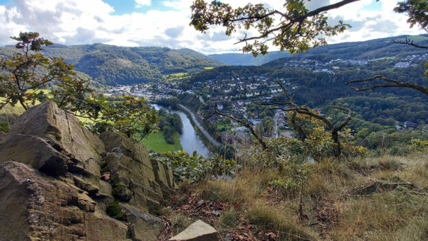 Foto: Michaela Rothhöft Von Klaras Höhe hat man einen wunderbaren Blick auf Nachrodt.