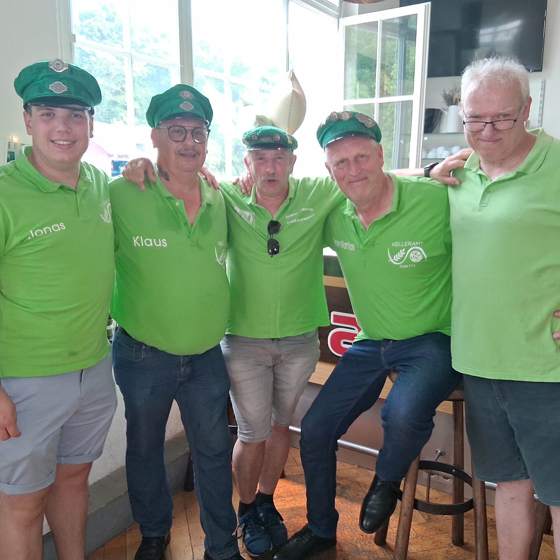 Mitglieder der Kompanie Kelleramt.