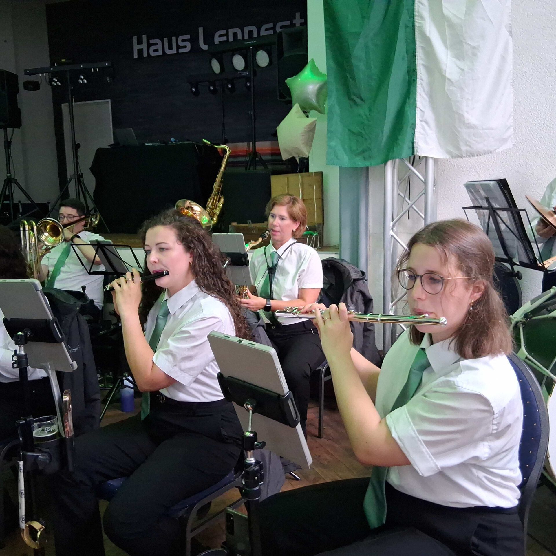 Blasorchester Altena im Haus Lennestein.