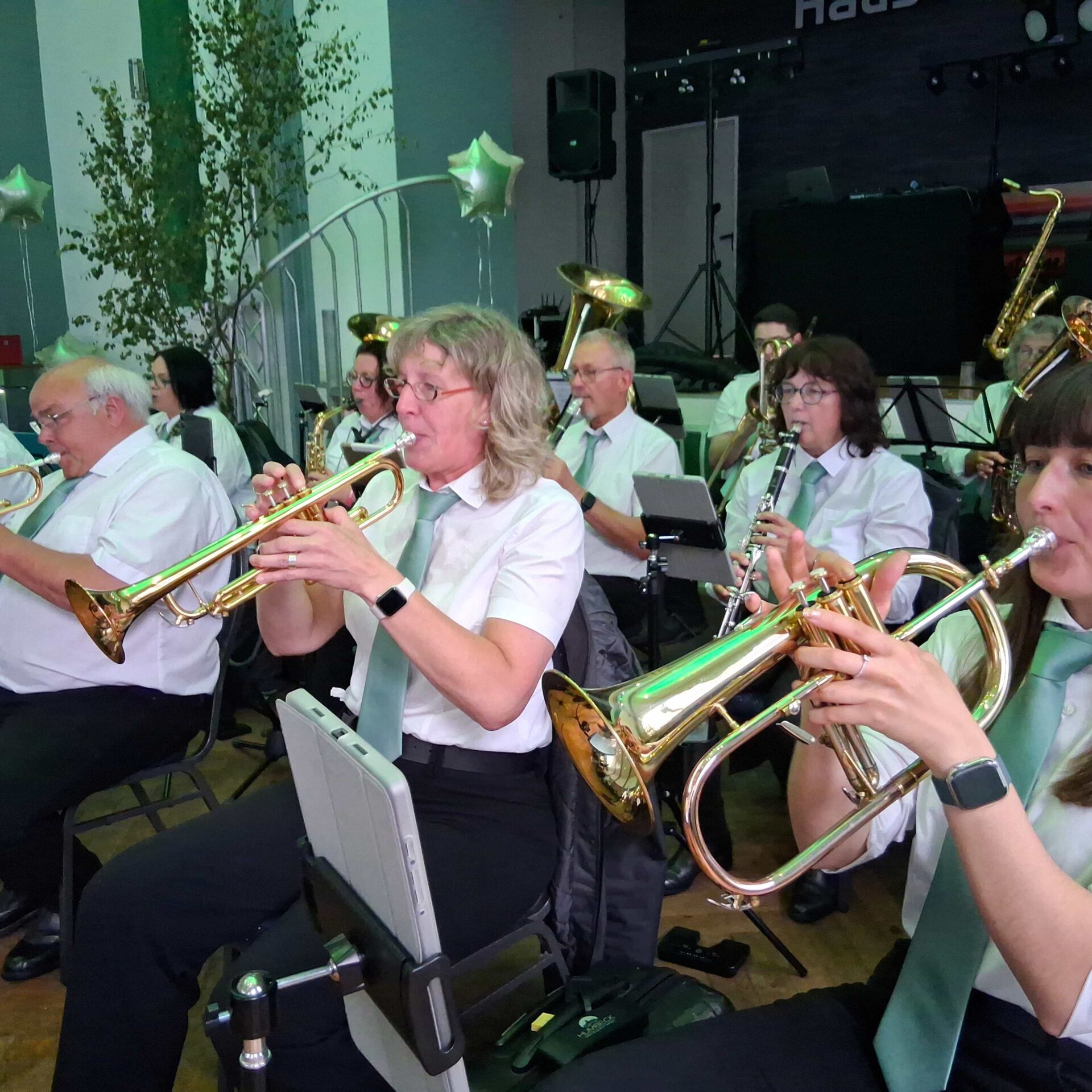Blasorchester Altena im Haus Lennestein.