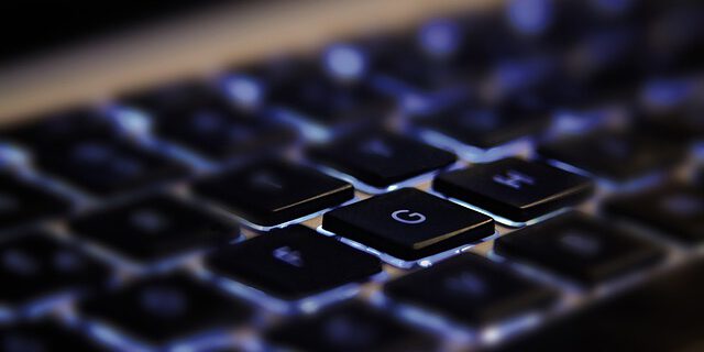 Tastatur eines Computers