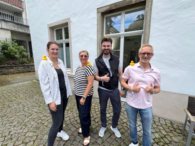 Stadtmarketing macht Werbung für Sommerfeset.