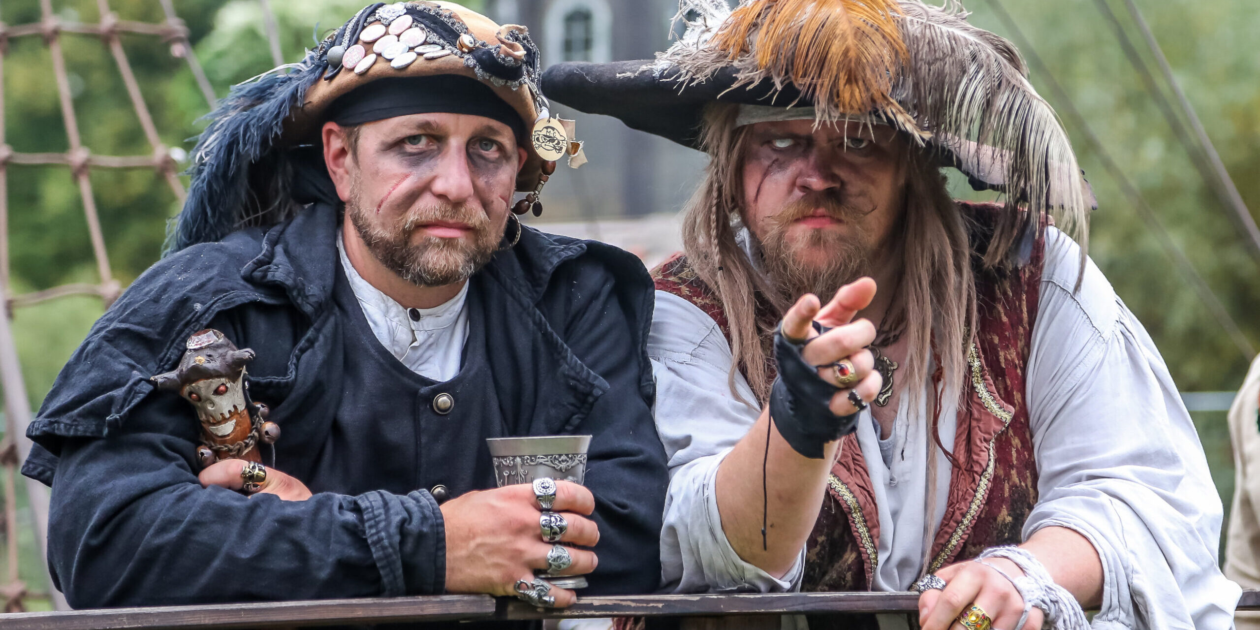 Piraten sind bei Anno Tuck dabei.