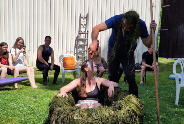 Foto: ACV Kanuten bei der Kanutentaufe.