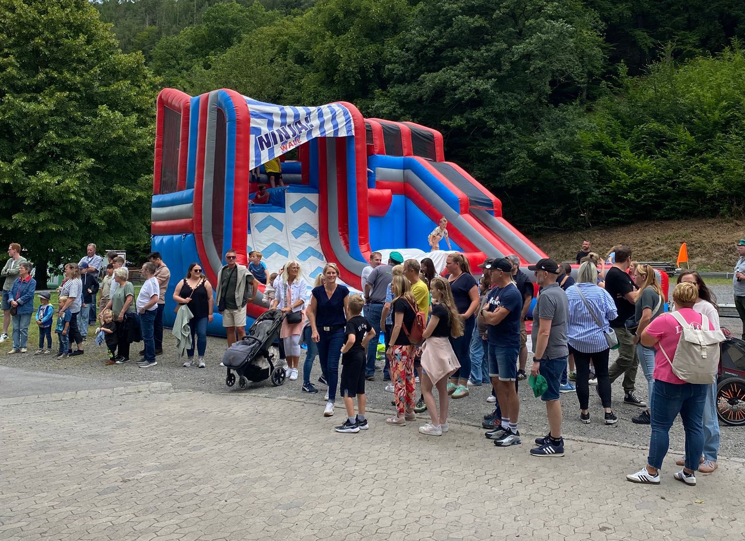 Der Spaß stand beim Kinderschützenfest in Altena-Evingsen im Vordergrund.