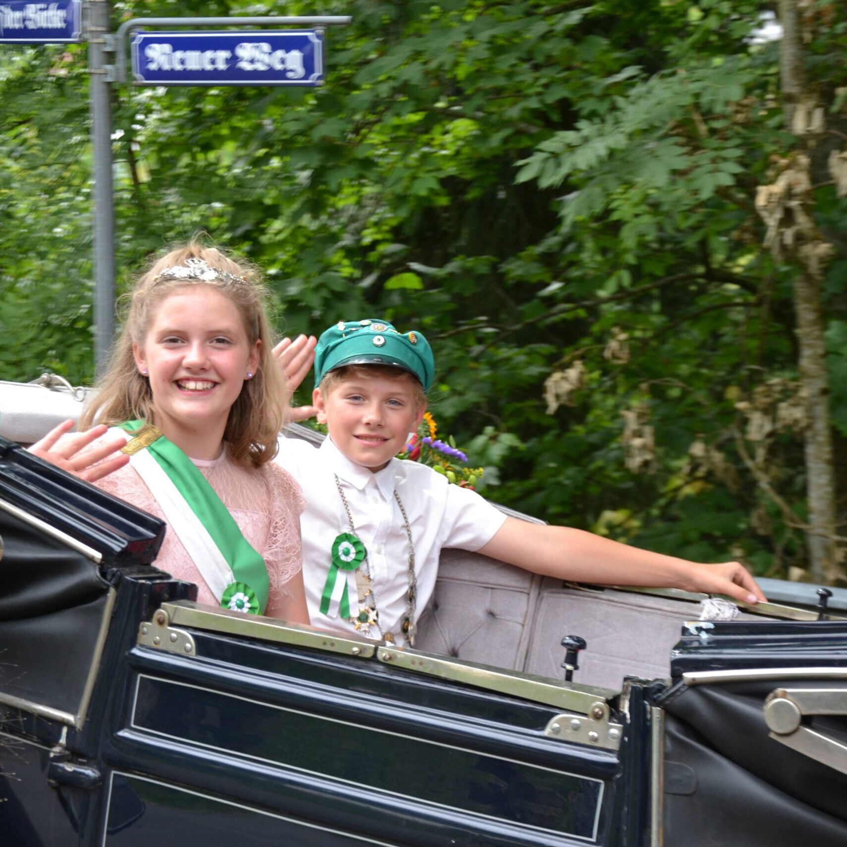 Das Kinderkönigspaar von Evingsen