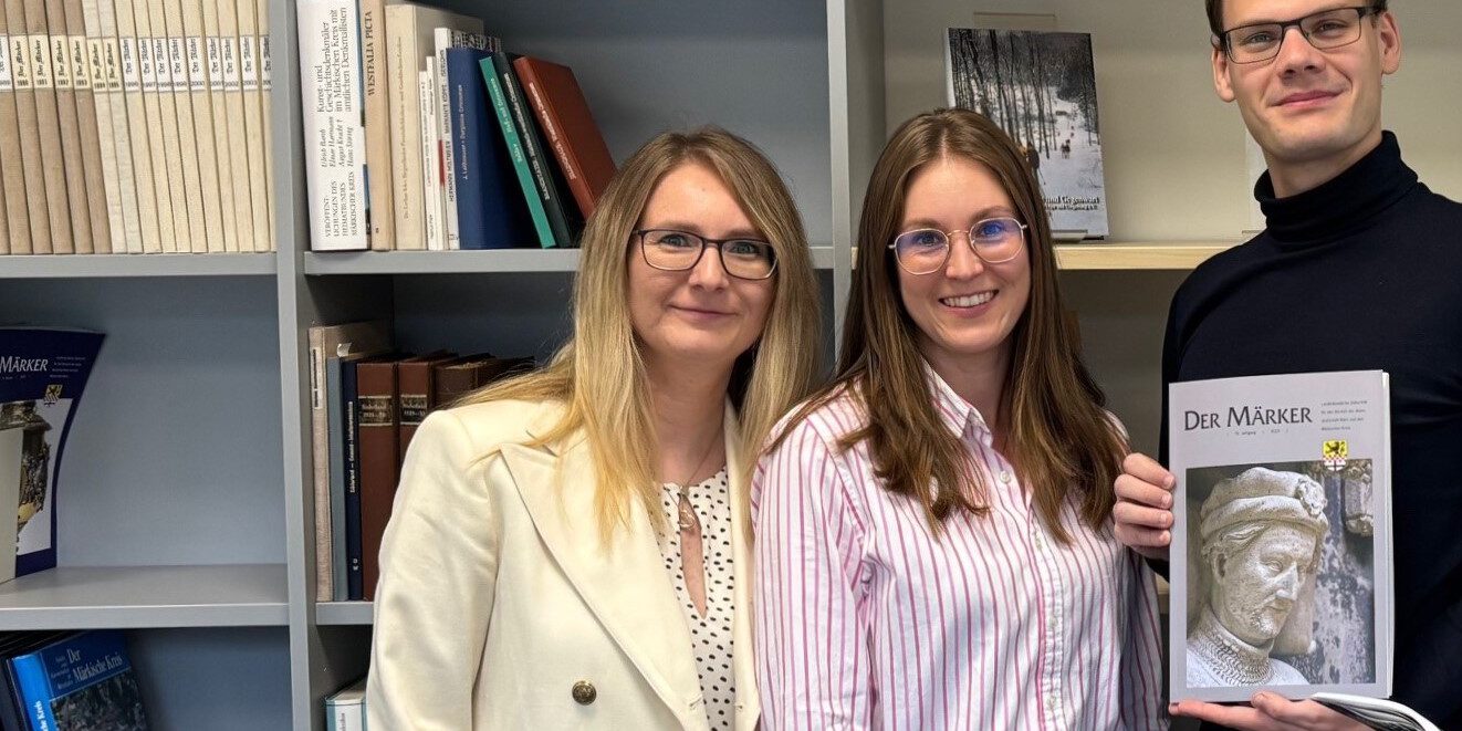 Neues Team im Kreisarchiv Altena.