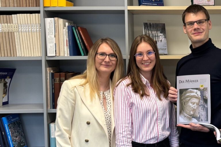 Neues Team im Kreisarchiv Altena.