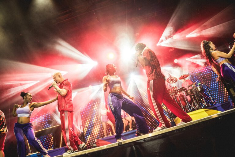 Culcha Candela bei einem Auftritt