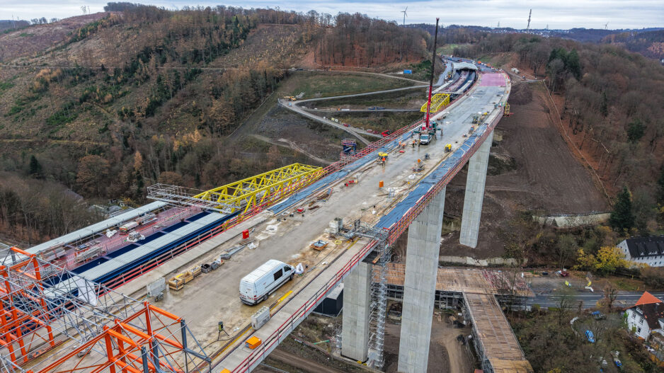 Die A45-Talbrücke Rahmede