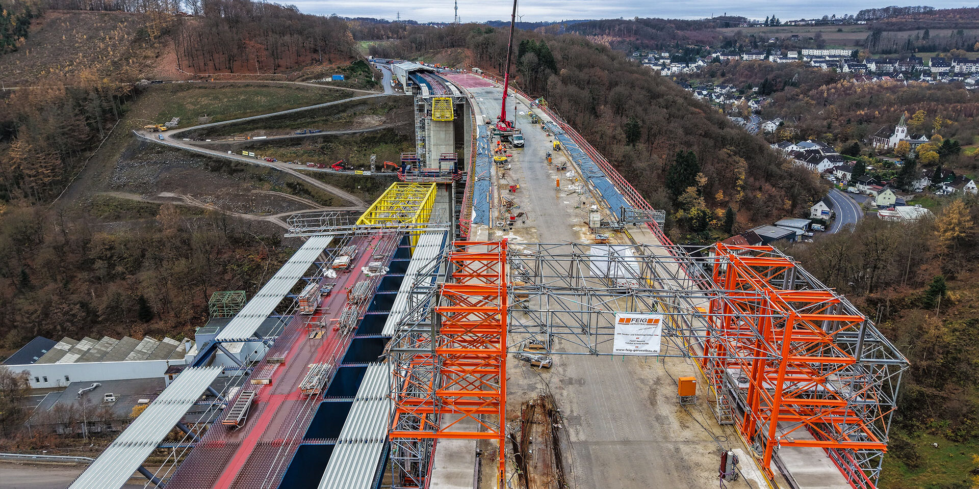 Die A45-Talbrücke Rahmede