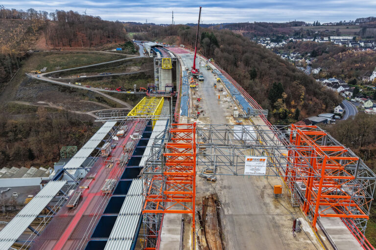 Die A45-Talbrücke Rahmede