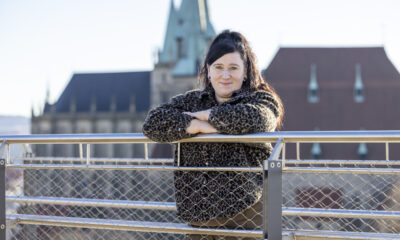 Lena Schätte in Erfurt.