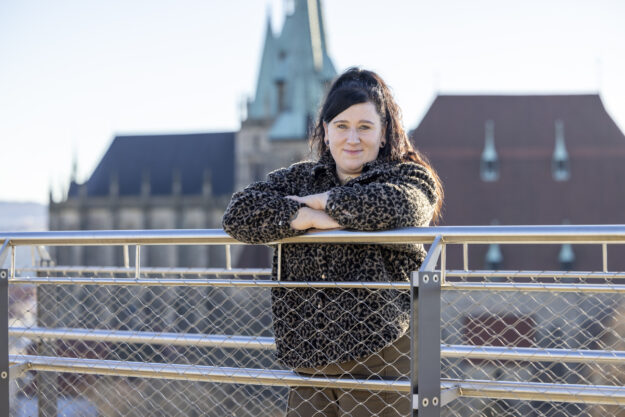 Lena Schätte in Erfurt.