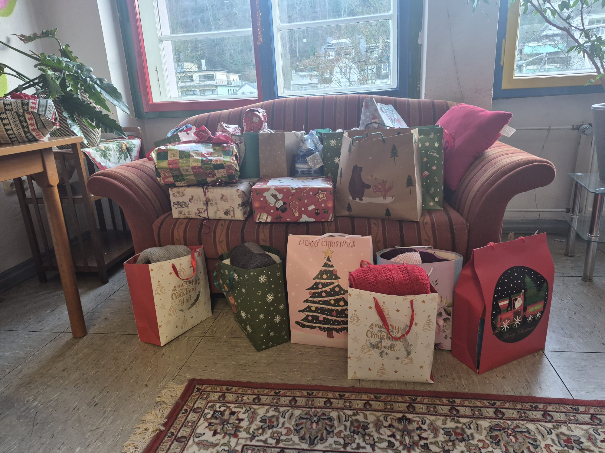 Geschenke für Bedürftige