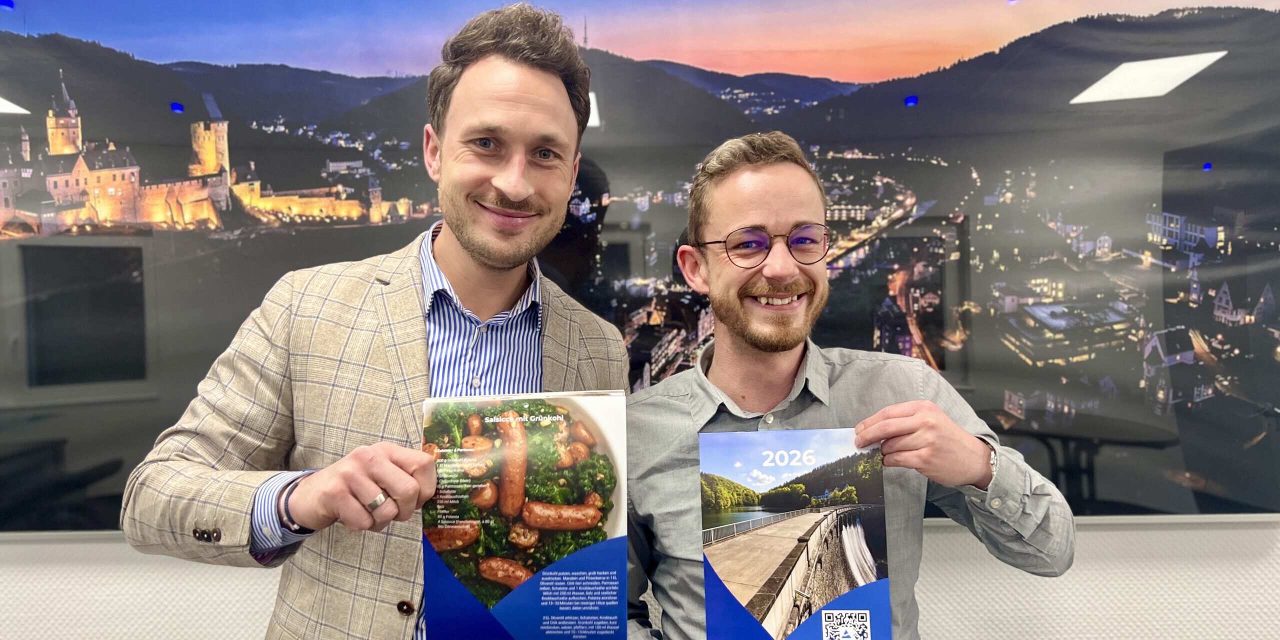 Oliver F. Heimann, Geschäftsführer und Daniel Schembor, Kundenservice.