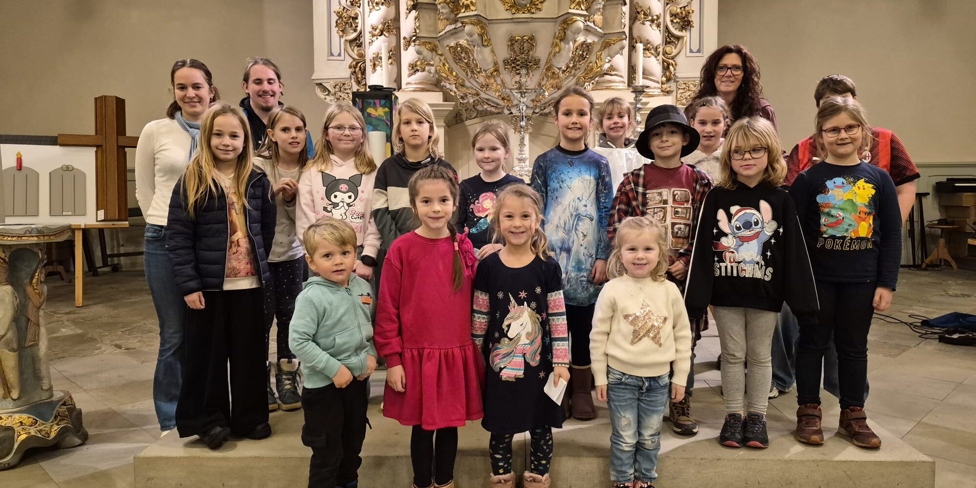 Kinder in der Lutherkirche