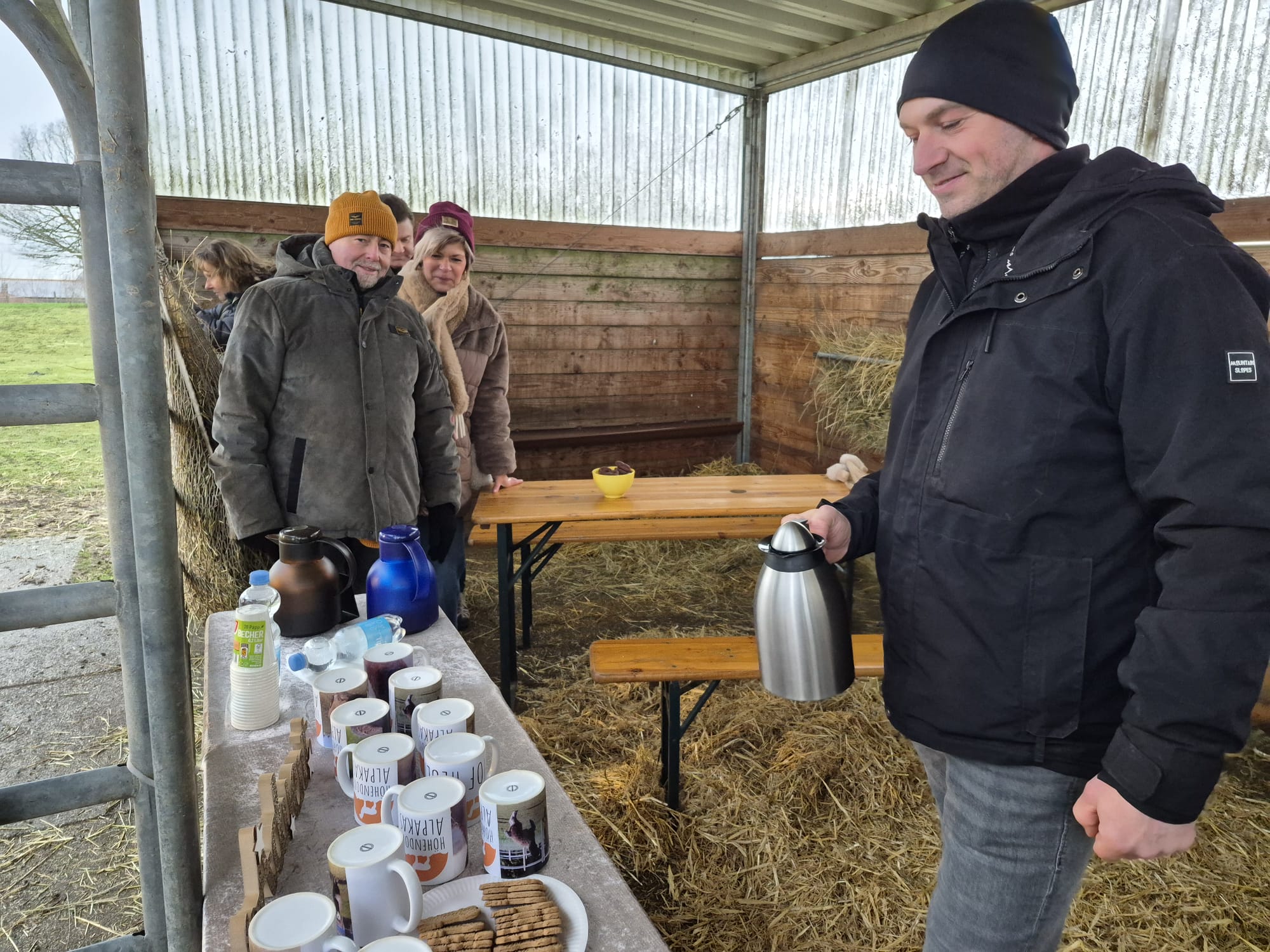 Glühwein nach der Wanderung