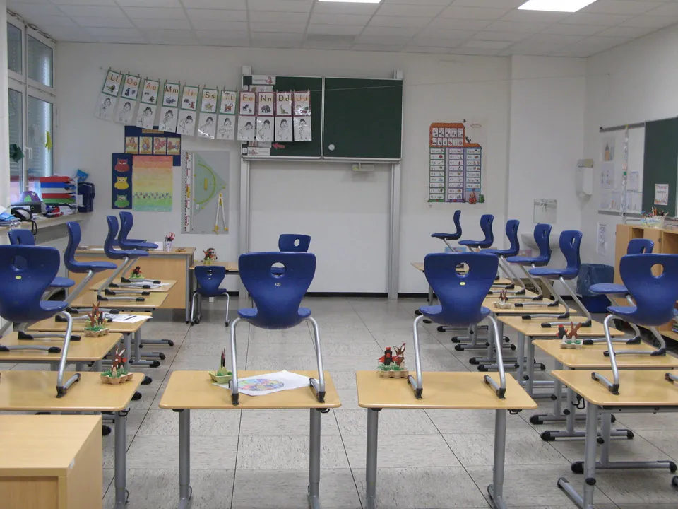 leeres Klassenzimmer