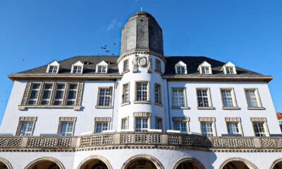 Das Alte Rathaus in der Innenstadt von Menden.