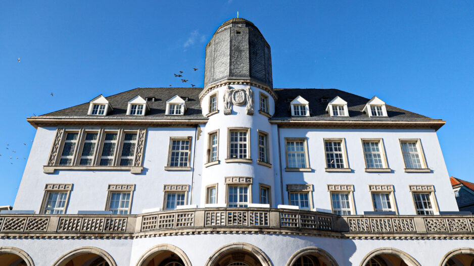 Das Alte Rathaus in der Innenstadt von Menden.