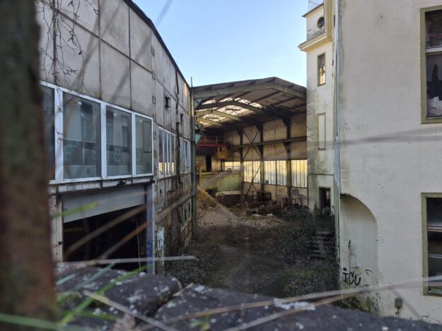 Eine Industriebrache