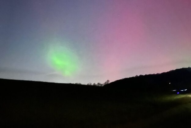 Polarlichter am Himmel