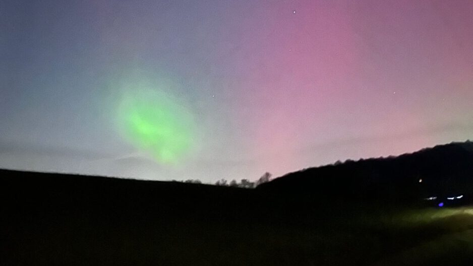Polarlichter am Himmel