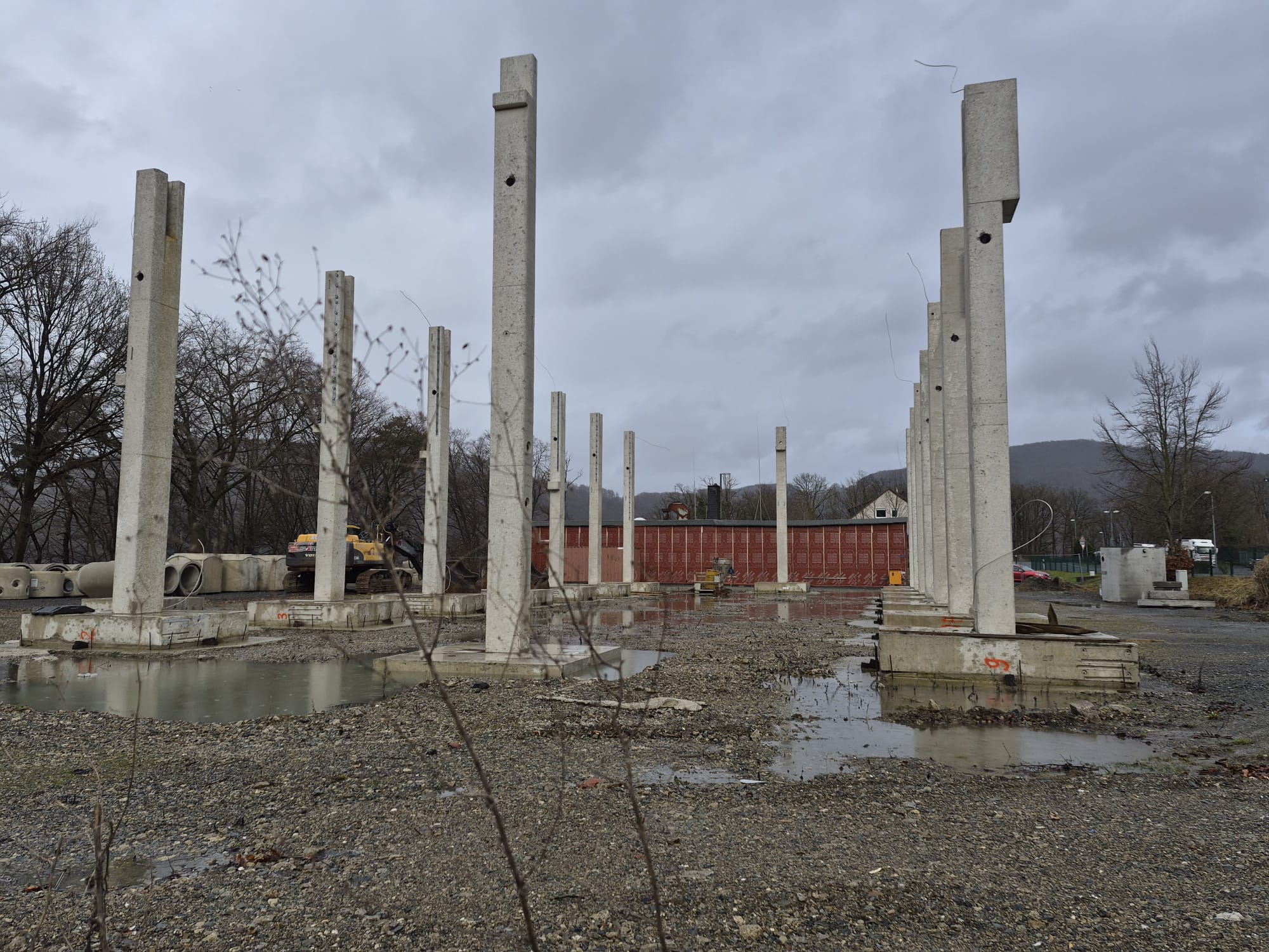 Baustelle Feuerwehrgerätehaus Nachrodt