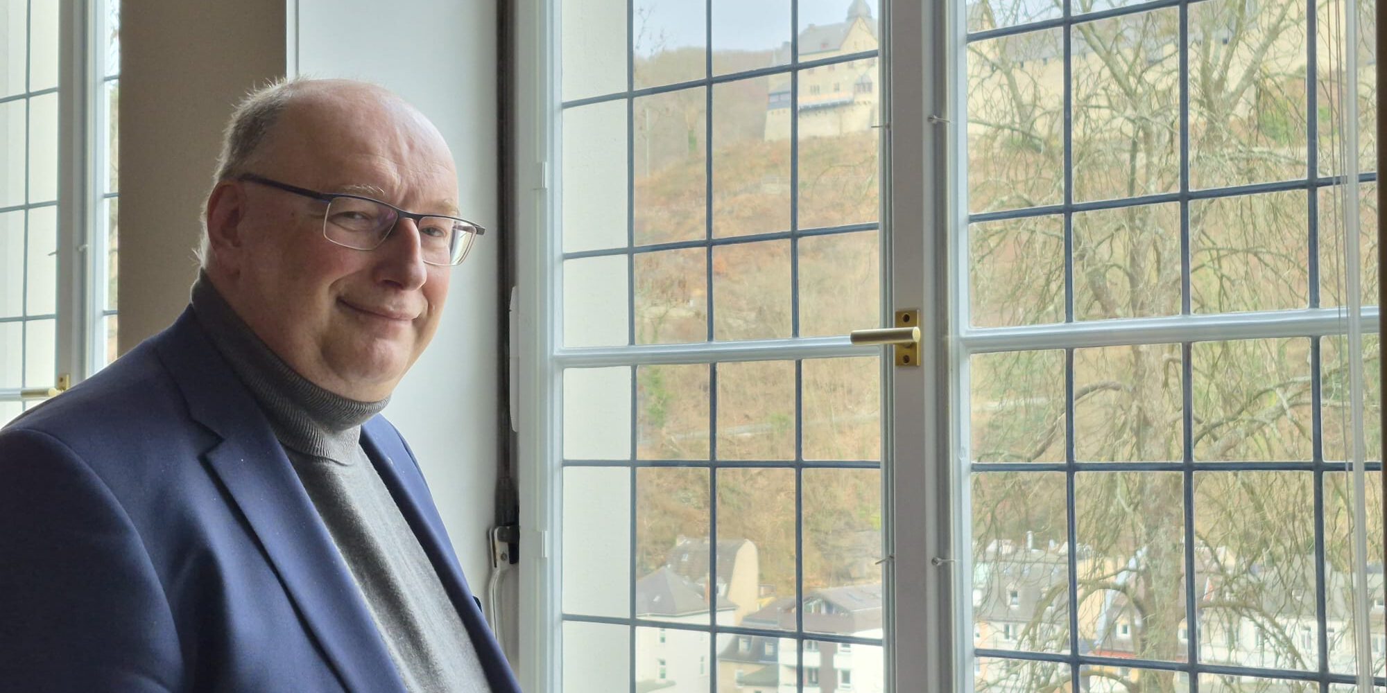 Guido Thal in seinem Büro.