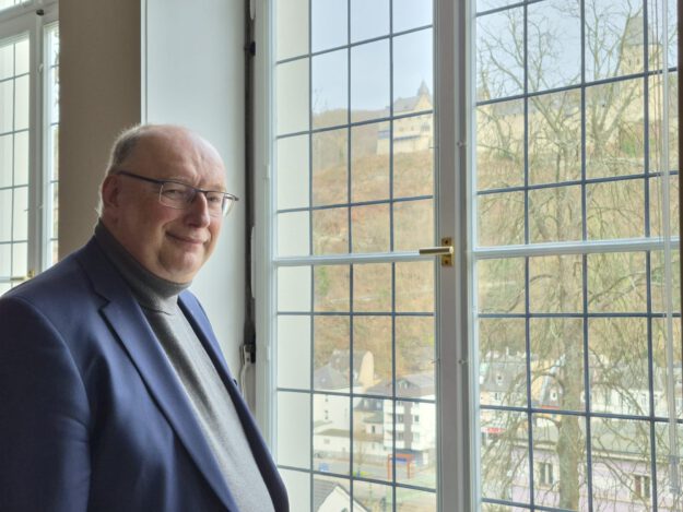 Guido Thal in seinem Büro.