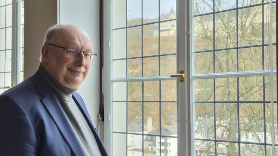 Guido Thal in seinem Büro.