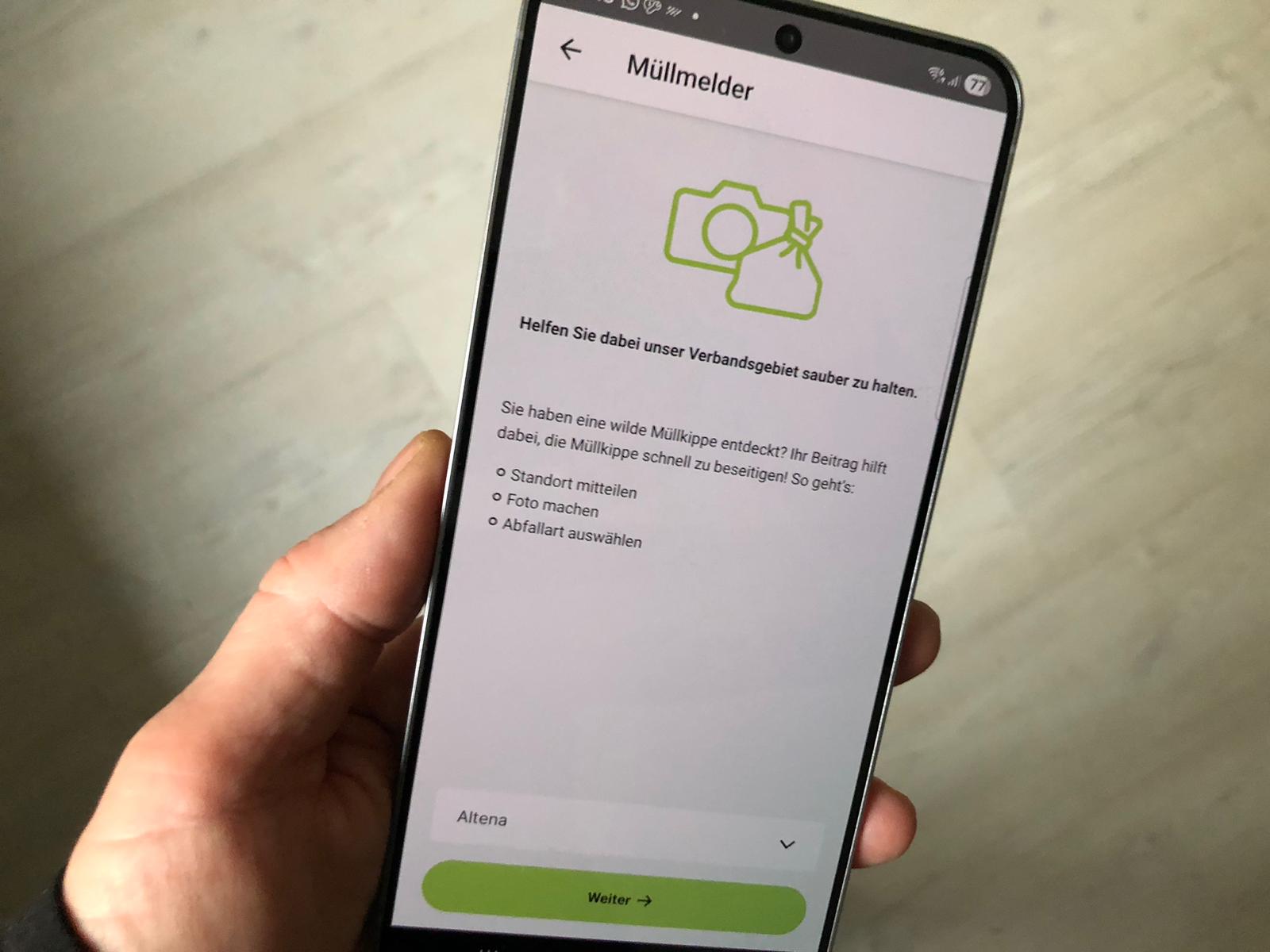 So sieht die ZfA-App aus.