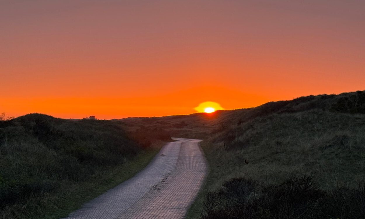 Sonnenuntergang auf Juist