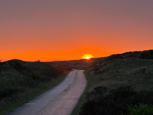 Sonnenuntergang auf Juist