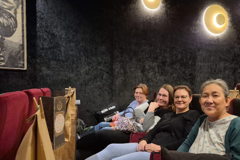 Foto: Ilka Kremer Stricken im Kino