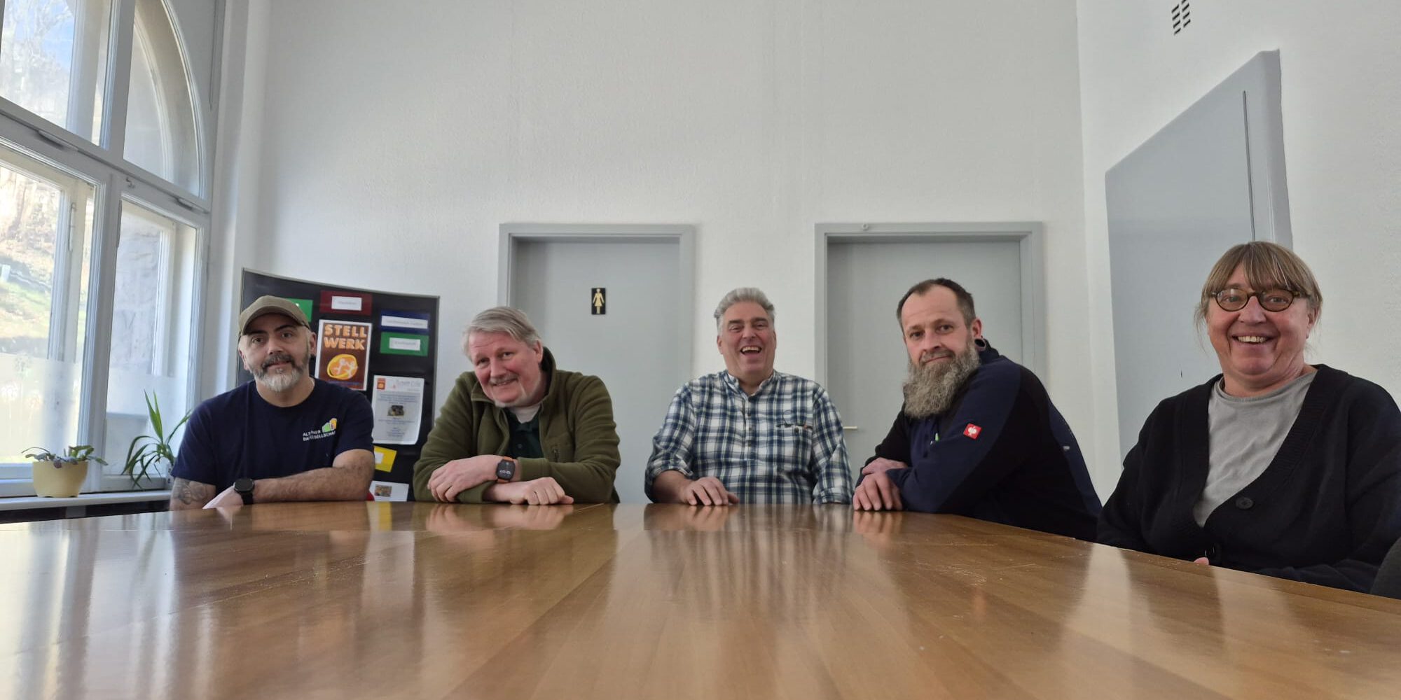 Maleraktion Räume Stellwerk.