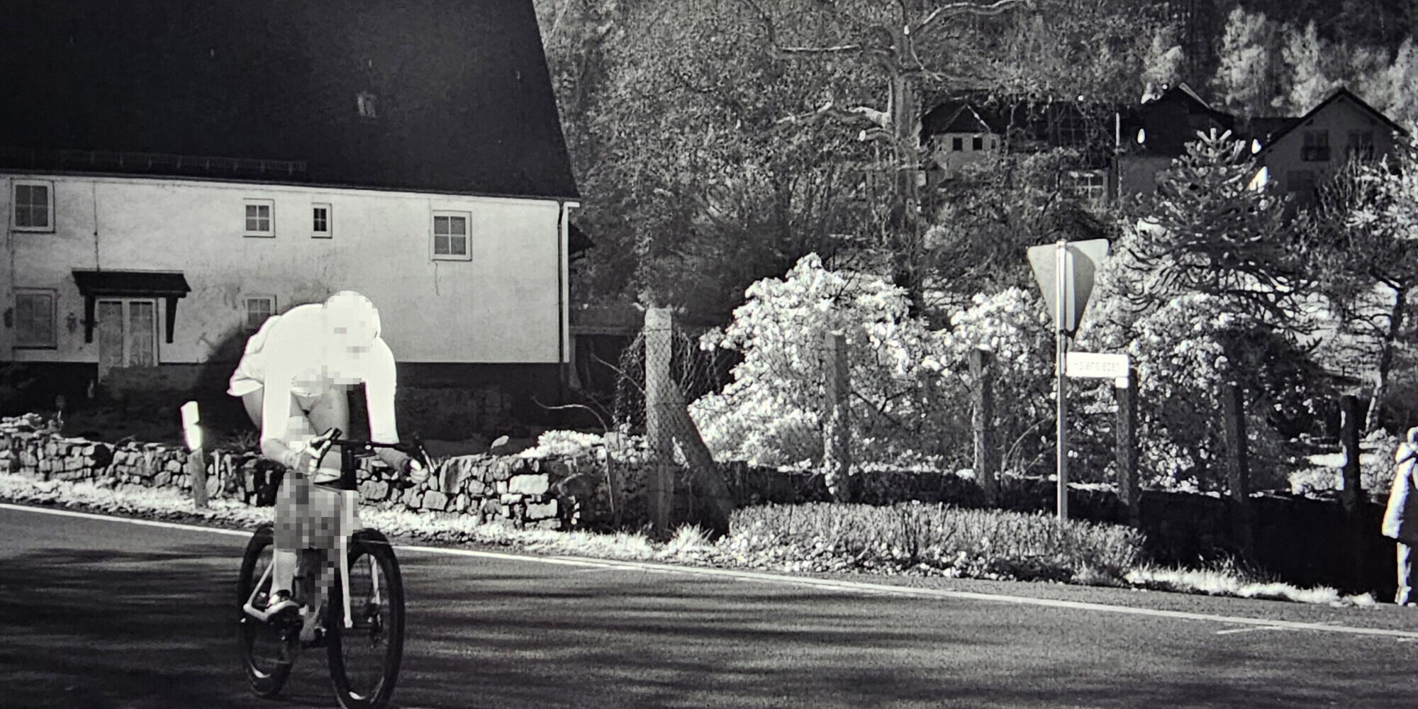 Radfahrer in Nachrodt geblitzt.