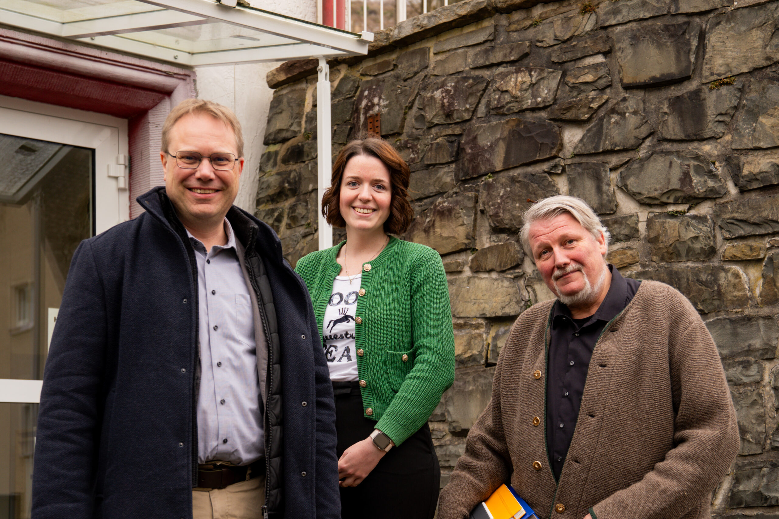 Carsten Schmidt, Lata Betzinger und Matthias Rentrop.