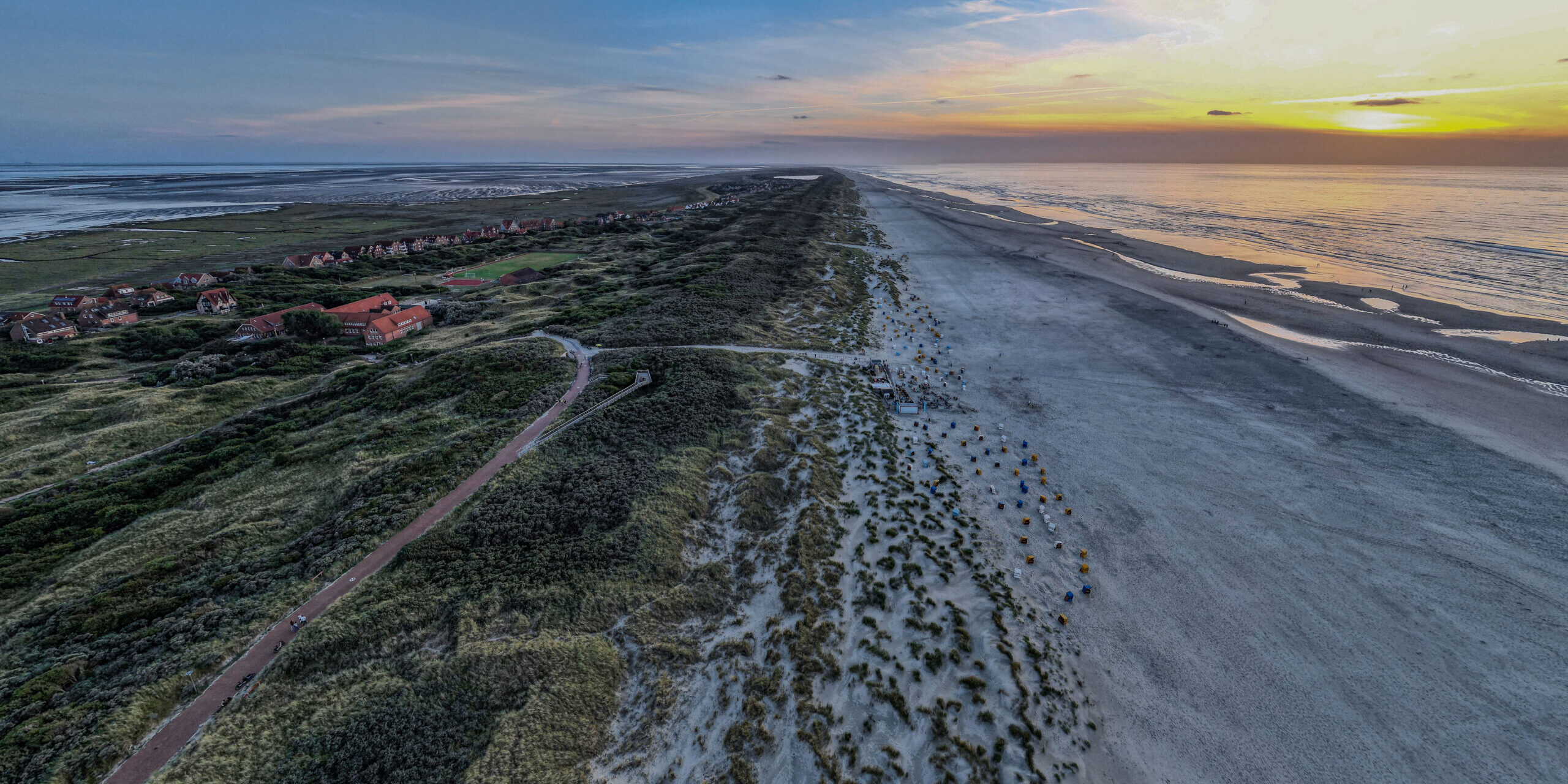 Sonnenuntergang Juist