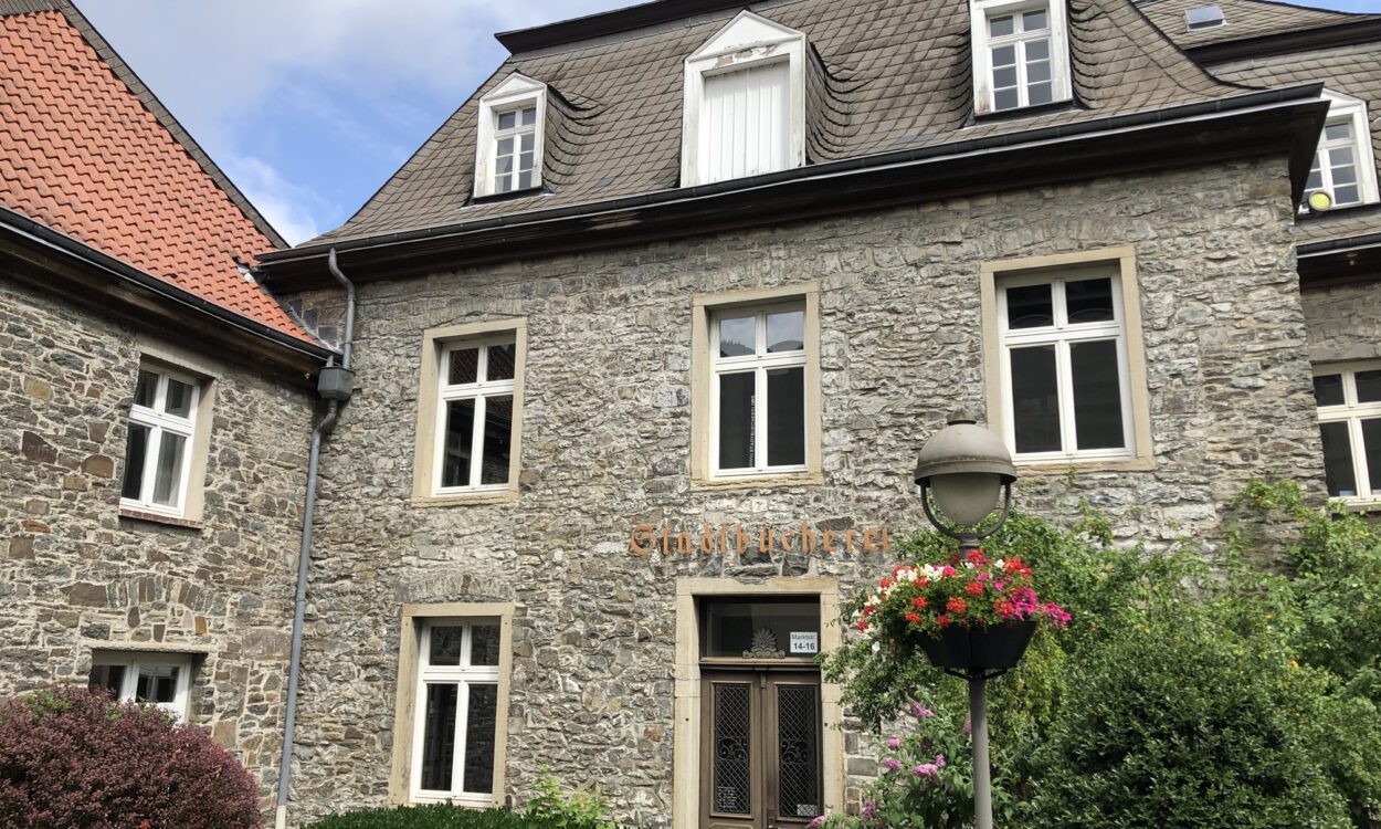 Das Gebäude der Stadtbücherei