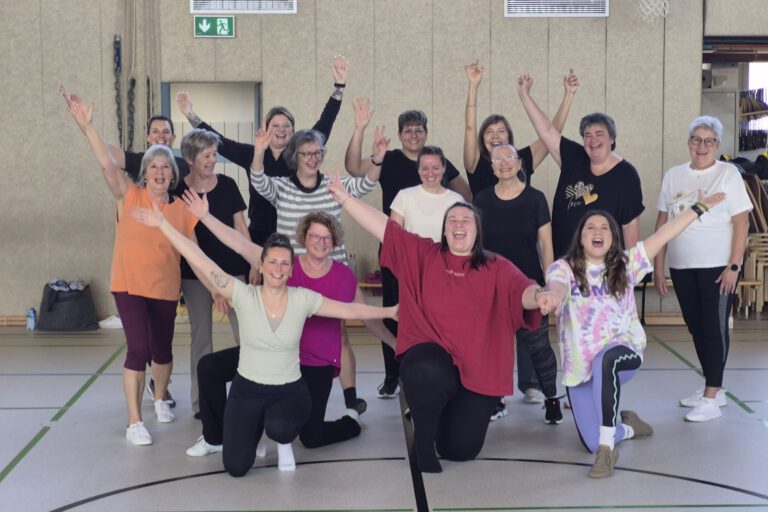 Foto: Ilka Kremer Teilnehmerinnen eines Sportkurses.