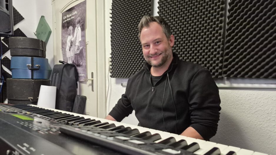 Dennis Turck am Keyboard