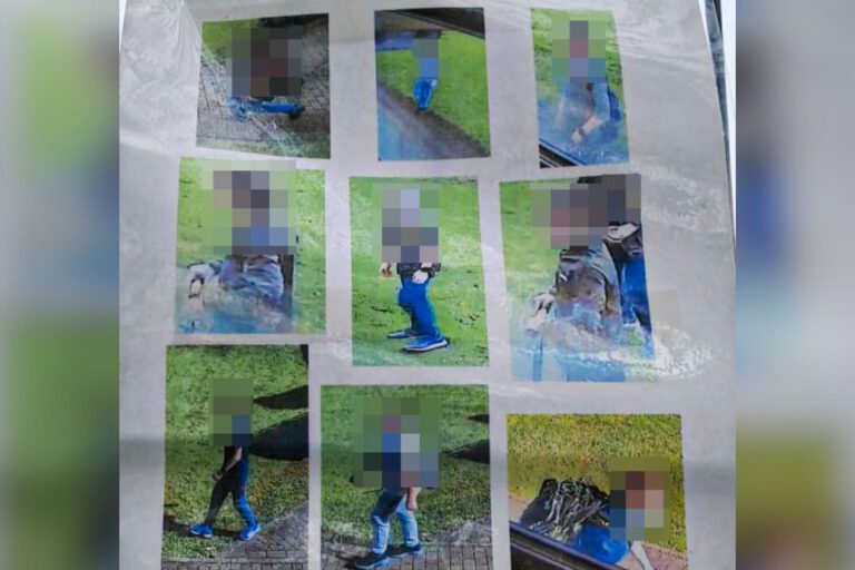Collage aus mehreren Fotos zeigt Kinder in verschiedenen Situationen im Freien; die Gesichter sind unkenntlich gemacht.